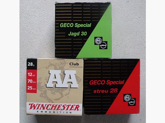 Fintenpatronen Kal. 12    (8 Päckchen)