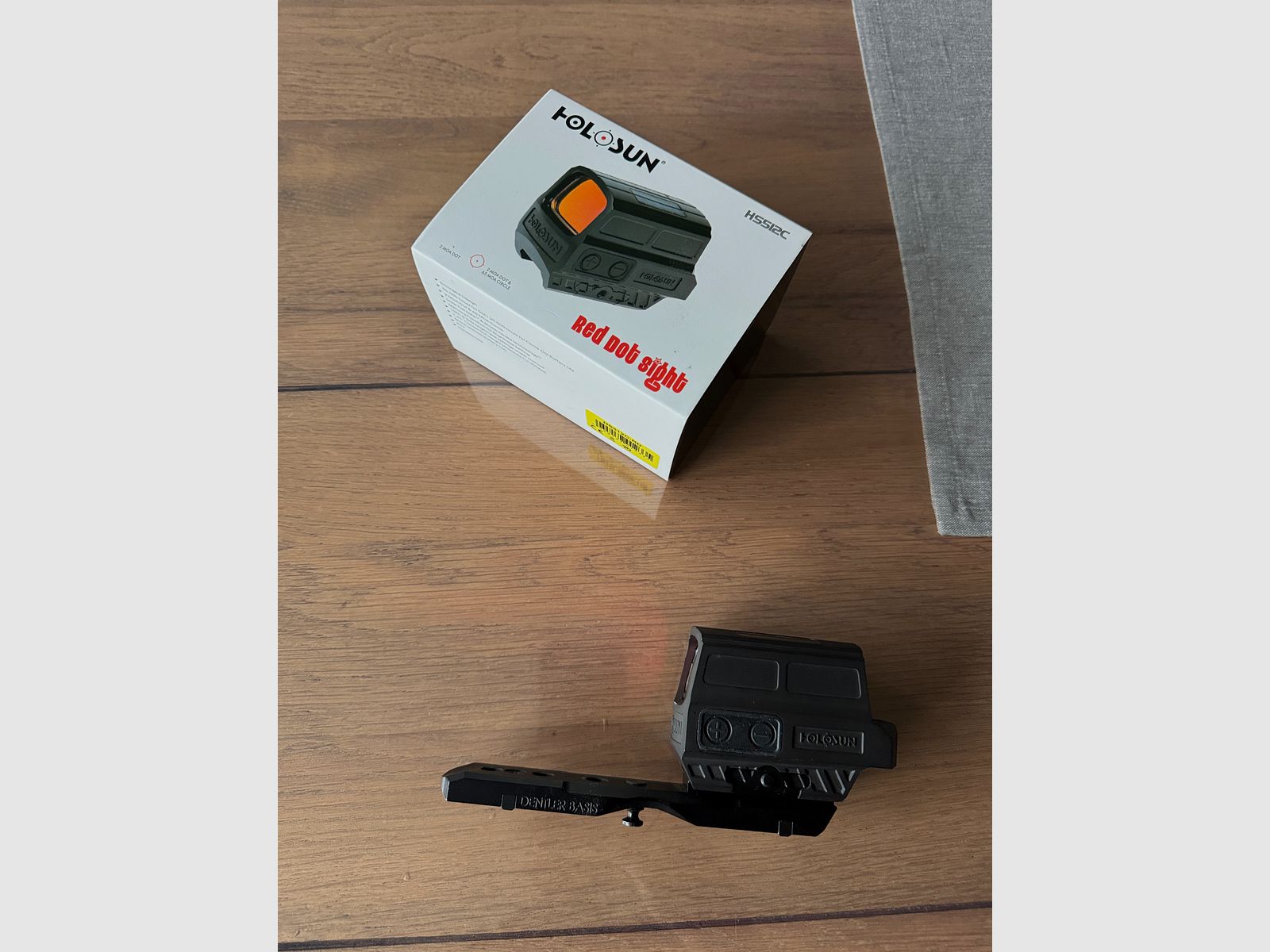 Holosun RED DOT sight HS512C with Dentler base