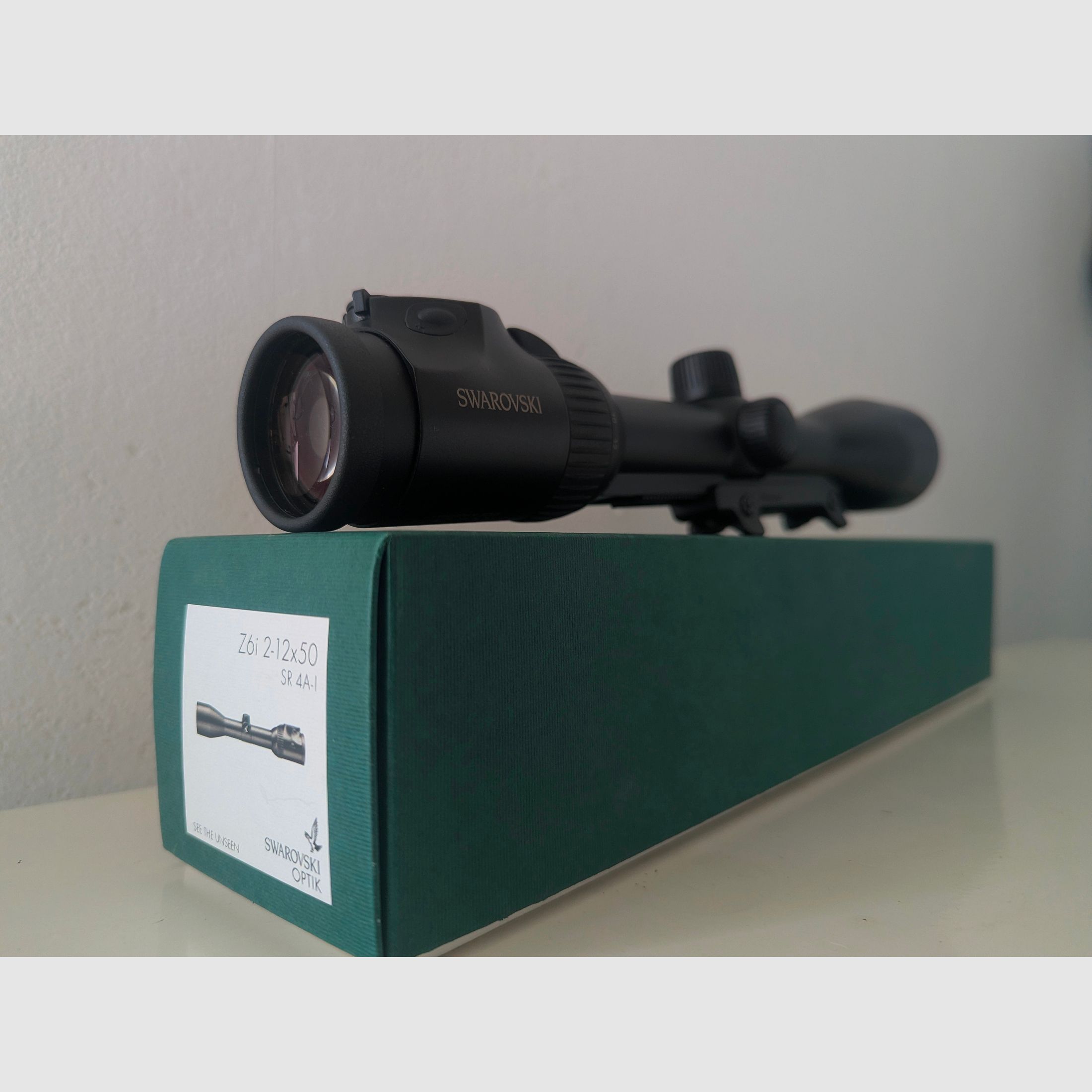 Swarovski z6i Gen. 2 , 2-12x50 i con guida e montaggio a sella