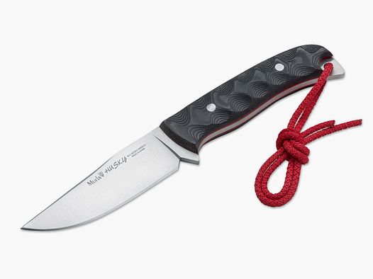 Husky Outdoormesser mit hochwertiger Lederscheide