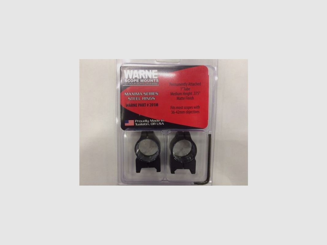 WARNE ANELLI MAXIMA HEIGH 1 INCH, immagine 1 di 2