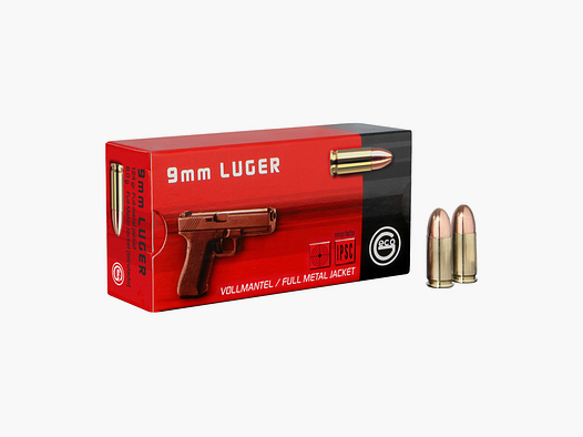 Geco 9mm Luger FMJ 124grn per1000