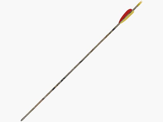 Ersatzpfeil Fiberglas Pfeil camo 26"