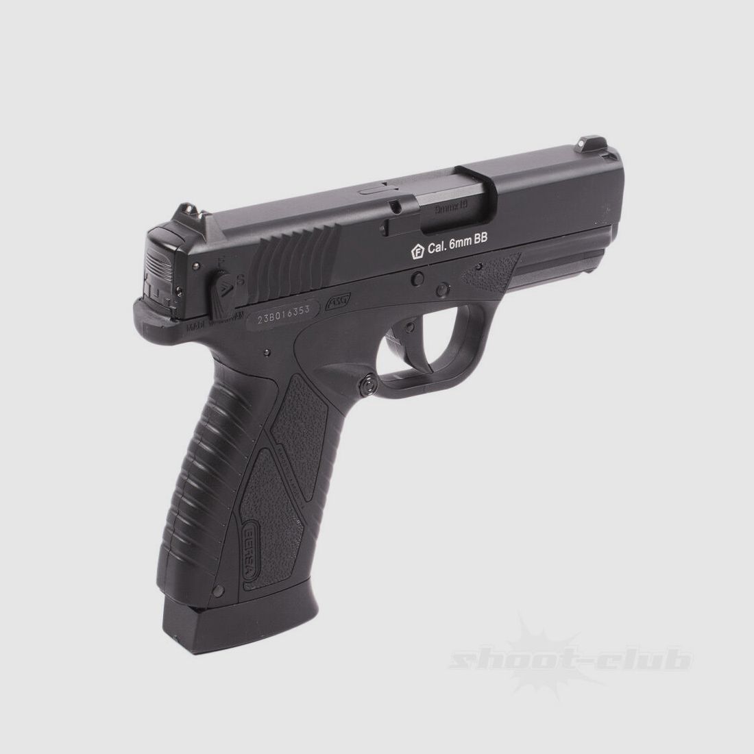 ASG	 Bersa BP9CC Co2 Blowback 6mm BB Metal Slide