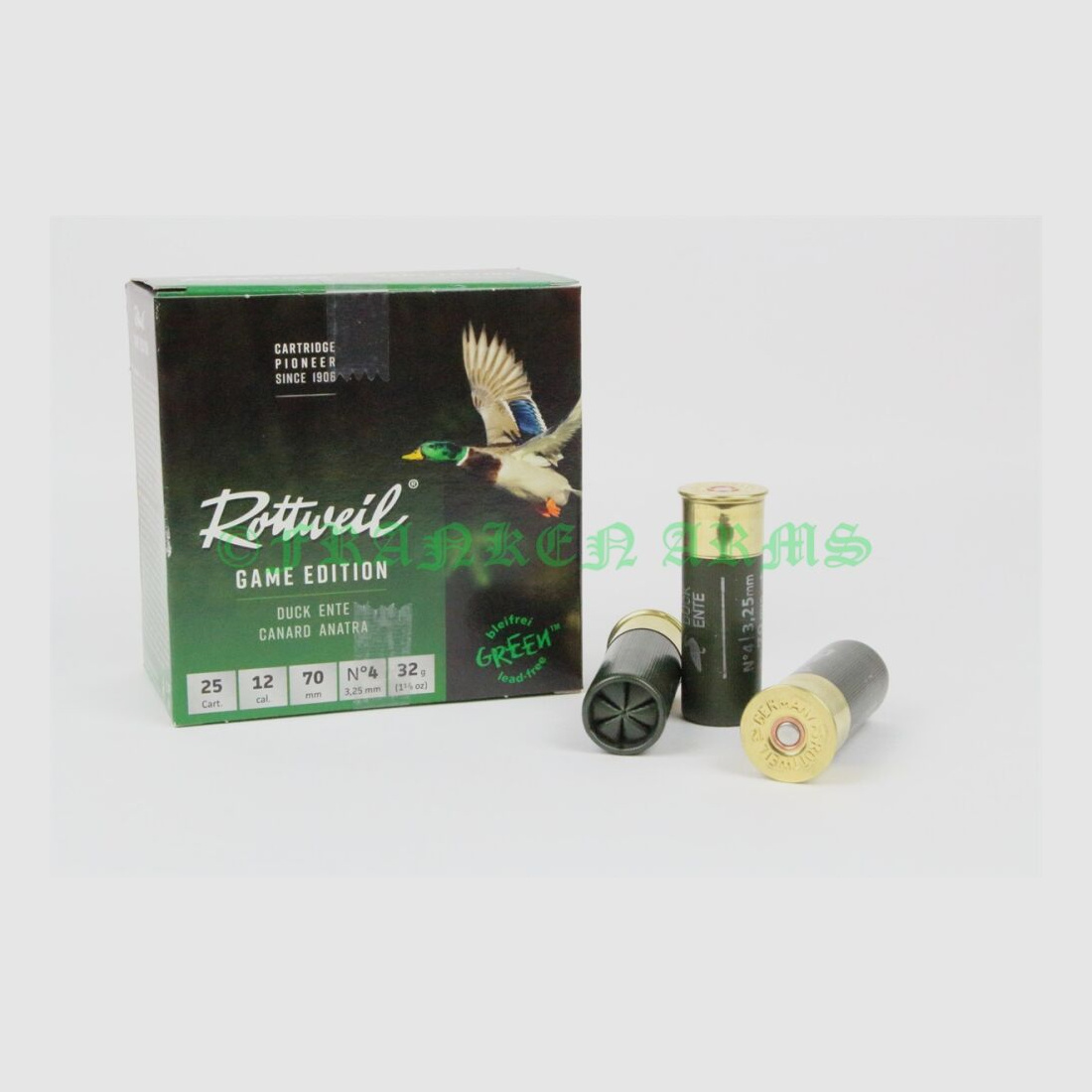 Rottweil Game Edition ENTE 12/70 3,25mm 25Stück Staffelpreise