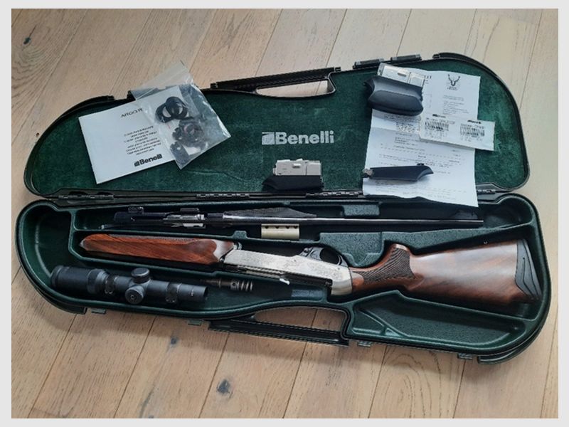 SLB Benelli Argo de Luxe 30.06 im Koffer inkl. EAW; kein: Sauer 303, 1-6x24 Noblex, Zeiss, Meopta