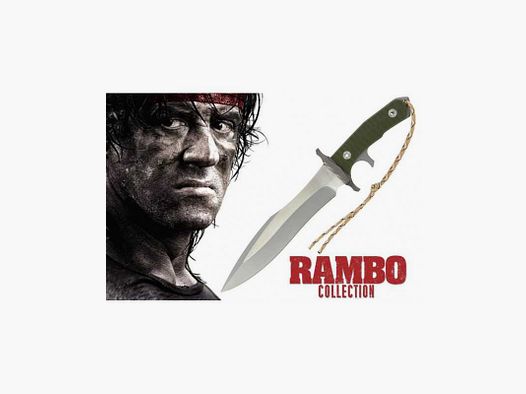 Rambo 5 Dernier Sang Partie V Heartstopper Couteau Bowie MK-9 Édition Premium