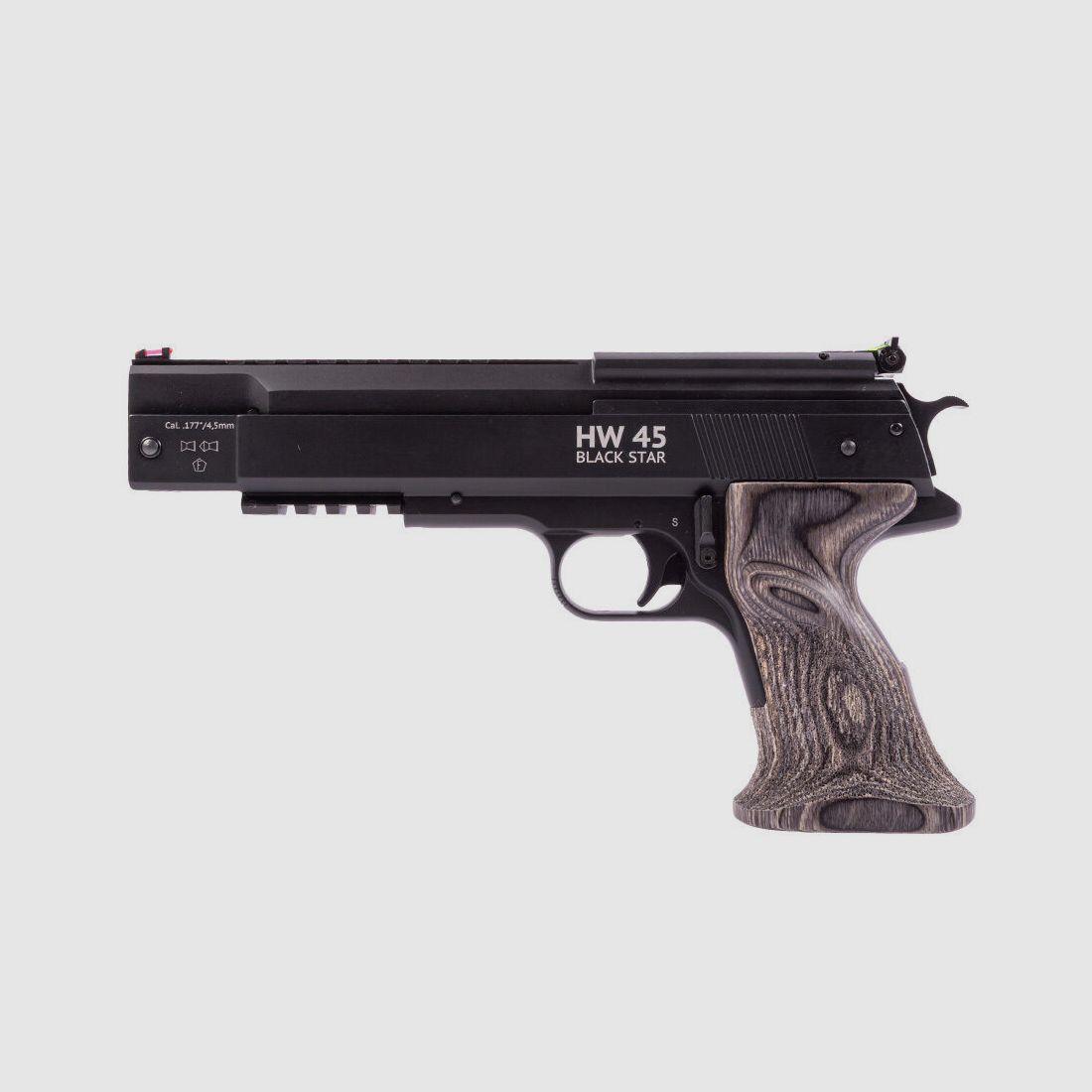 Weihrauch HW 45 Black Star Luftpistole Kal. 4,5mm