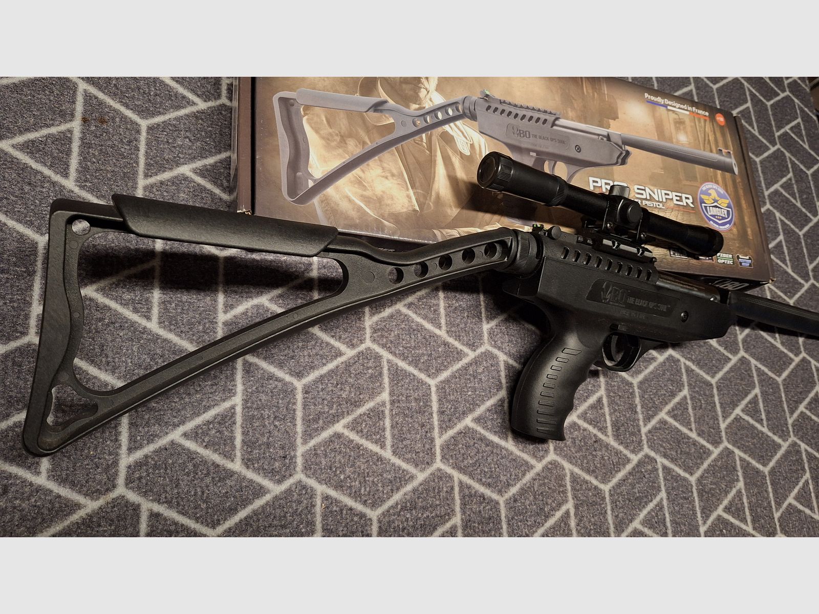 Black Ops Langley ProSniper - 5.5mm - Pistolenkarabiner 