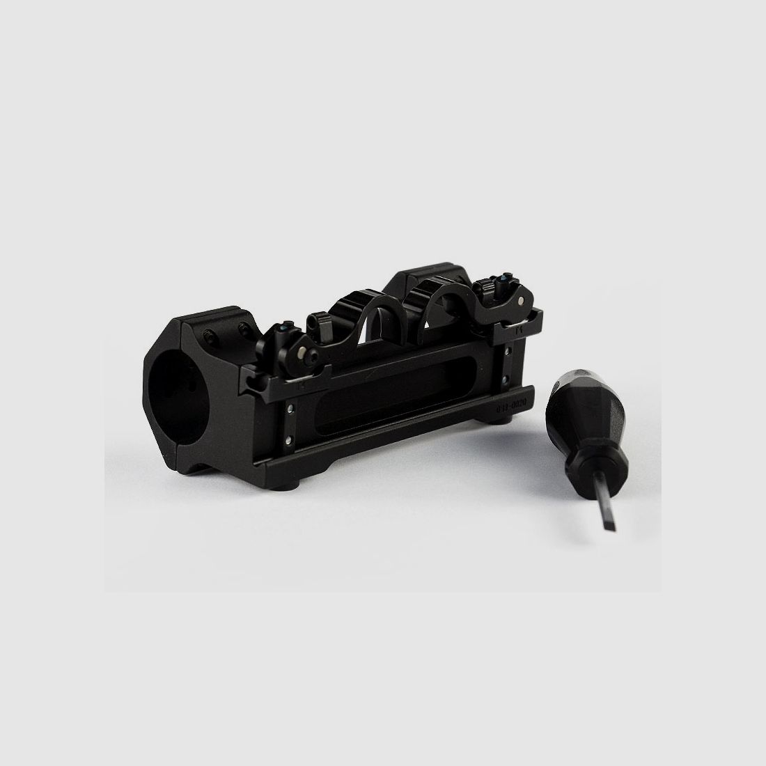 ERATAC Block Mount Gen2, Quick Release Lever ø 30 mm + 23 mm Height (0 MOA Incline), 318 g