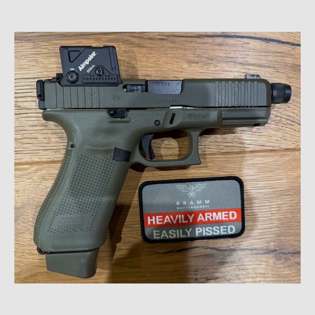 Pistolet Glock 45 MOS/FS/GL A-CUT™ Hunter Combo