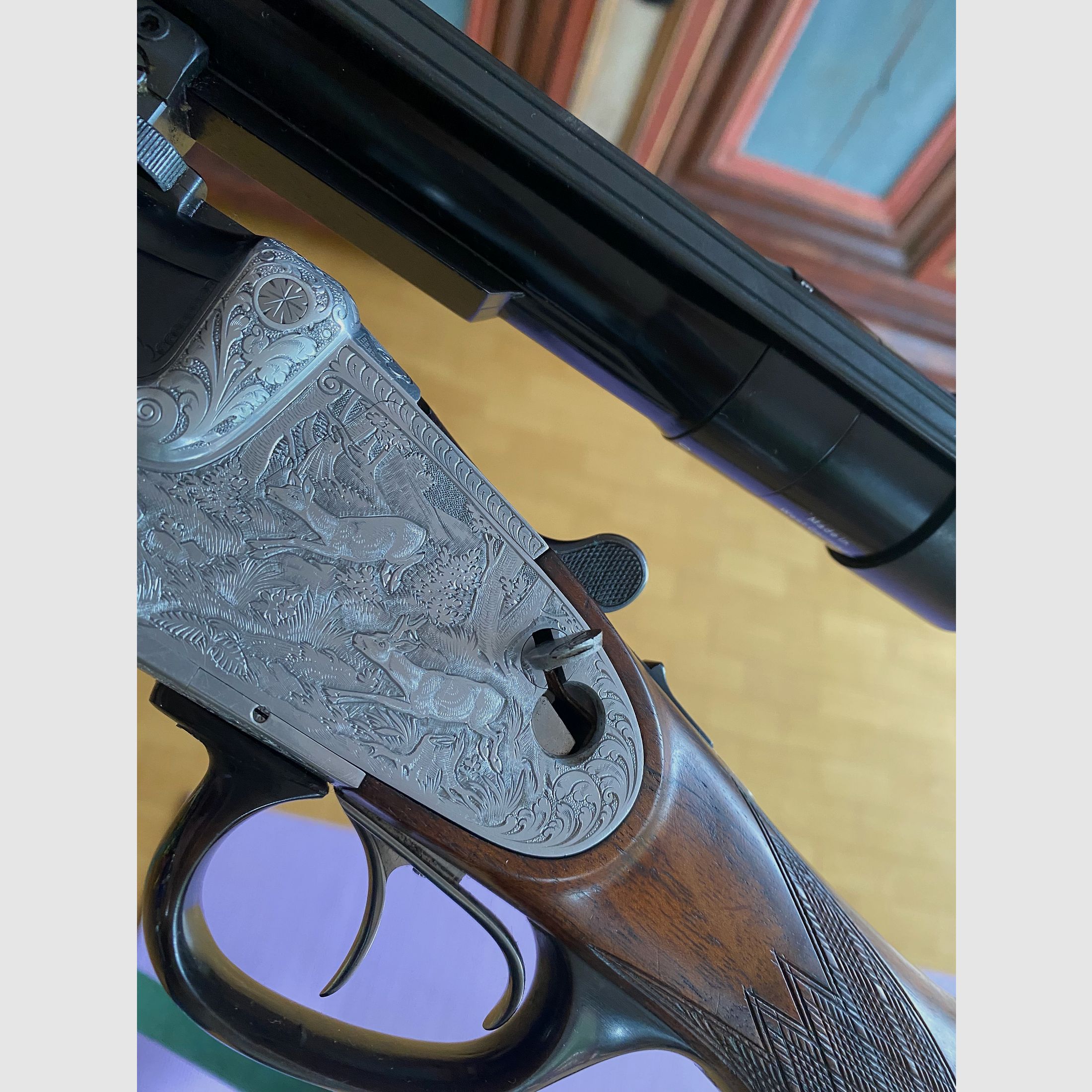 Bockbüchsflinte Krieghoff Ulm Primus mit Wechsellauf Kaliber 16/70