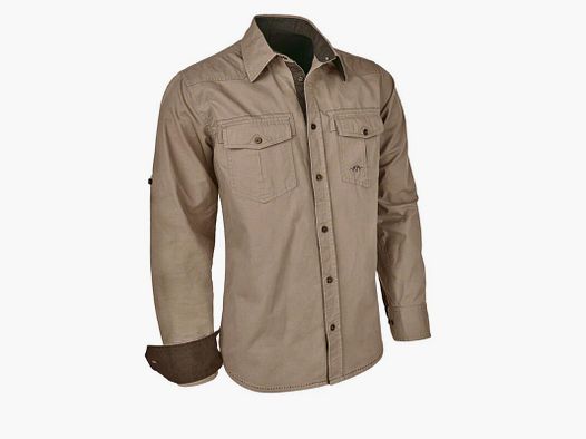 Blaser Herren Hemd Alan Twill Sand