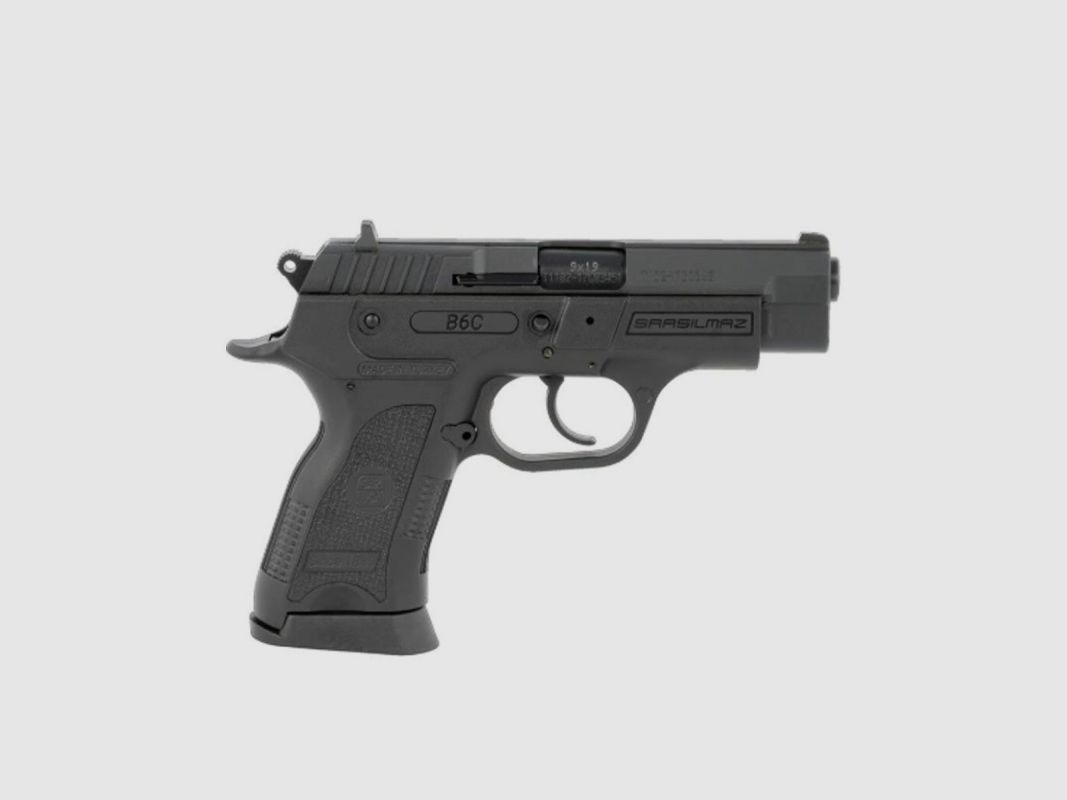 SAR USA B6C 9mm 3,8" pistola da 13 colpi, Nera, immagine 1 di 2