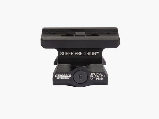 GEISSELE AUTOMATICS SUPER PRECISION GEISSELE AUTOMATICS AIMPOINT COMPM5S OPTIC MOUNT 1.93″ HIGH BLACK