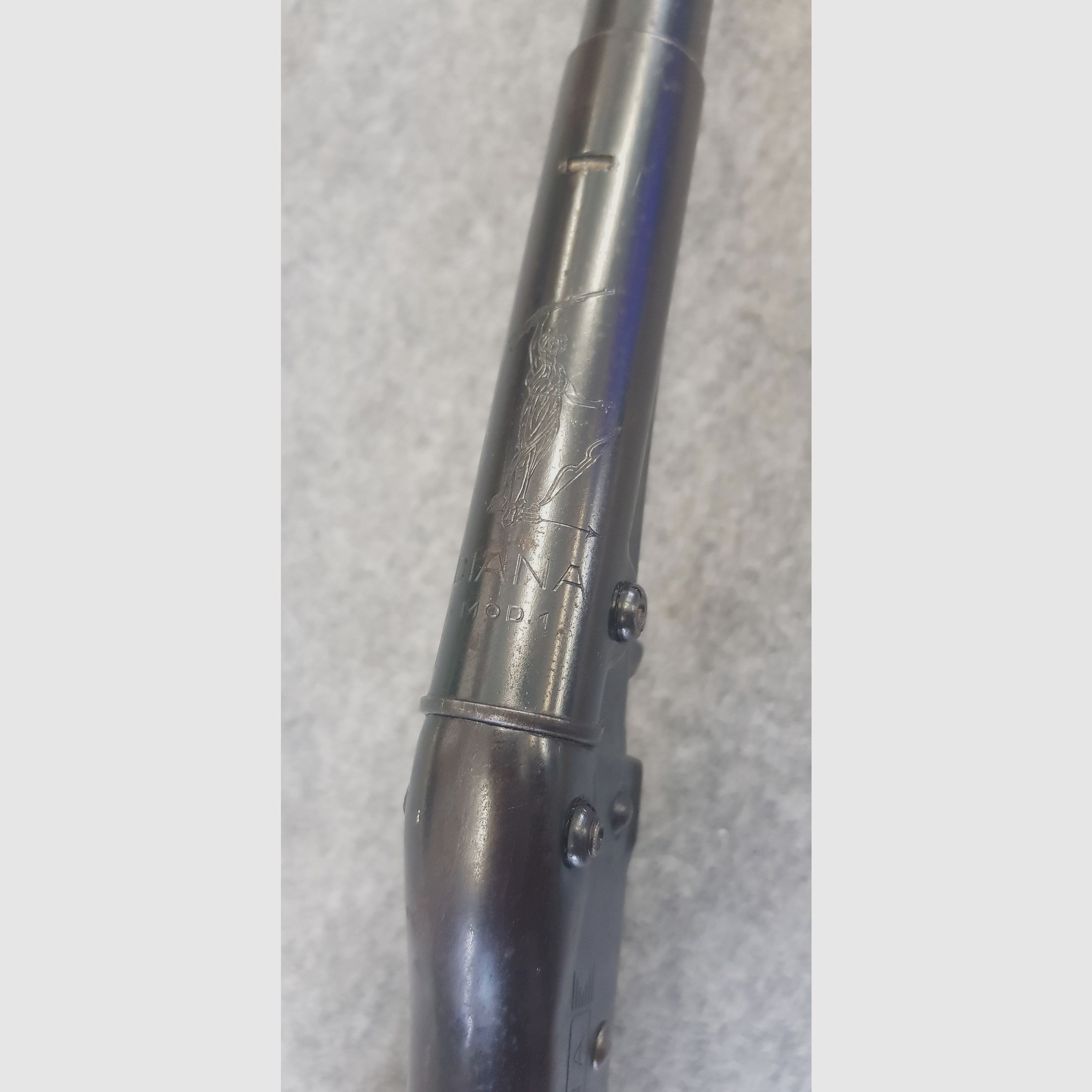 Luftgewehr Diana Mod. 1 Kindergewehr Blechpräge Gewehr 1913 - 1940 Vorkriegsmodell Made in West Germany