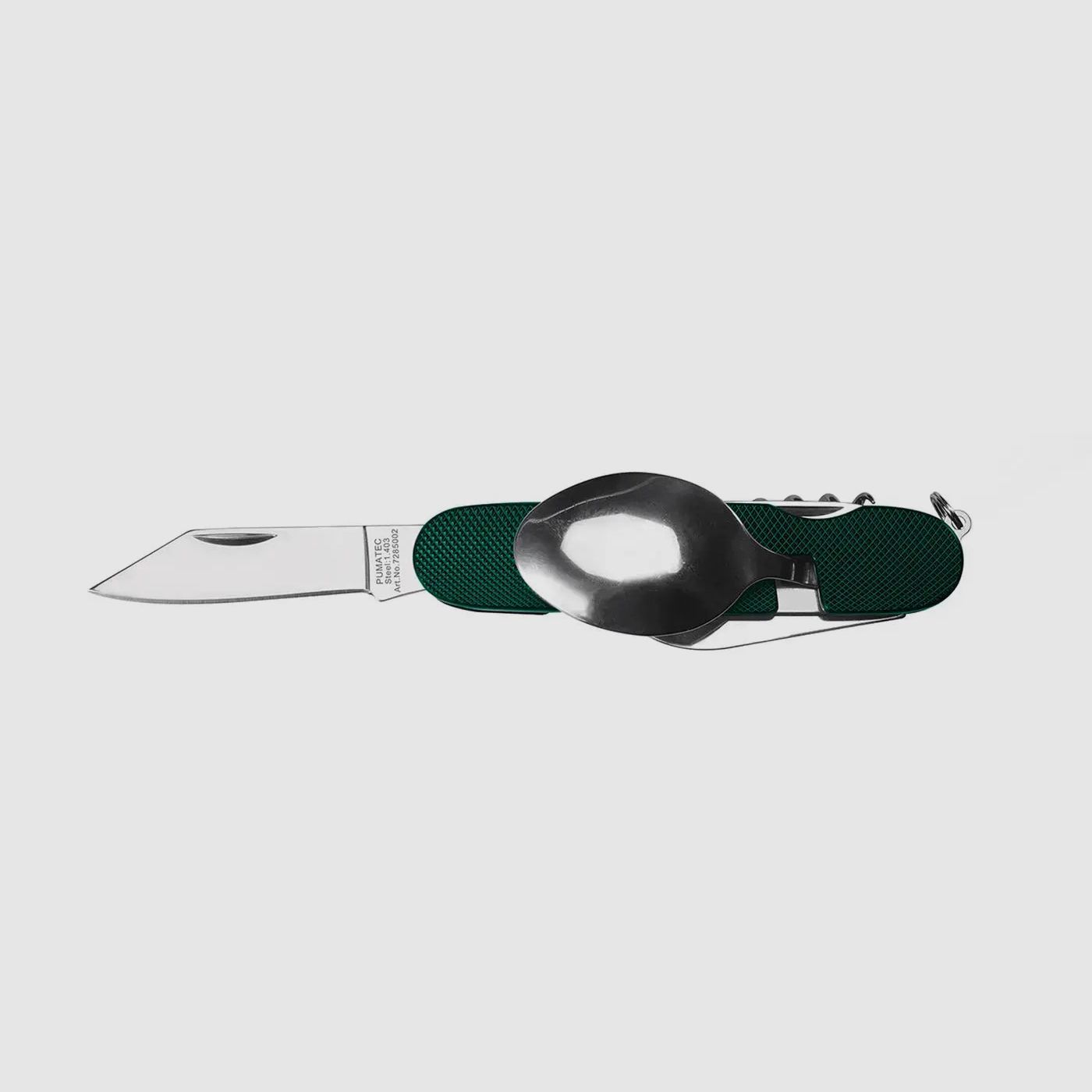Herramienta de camping PUMA TEC, Multitool verde