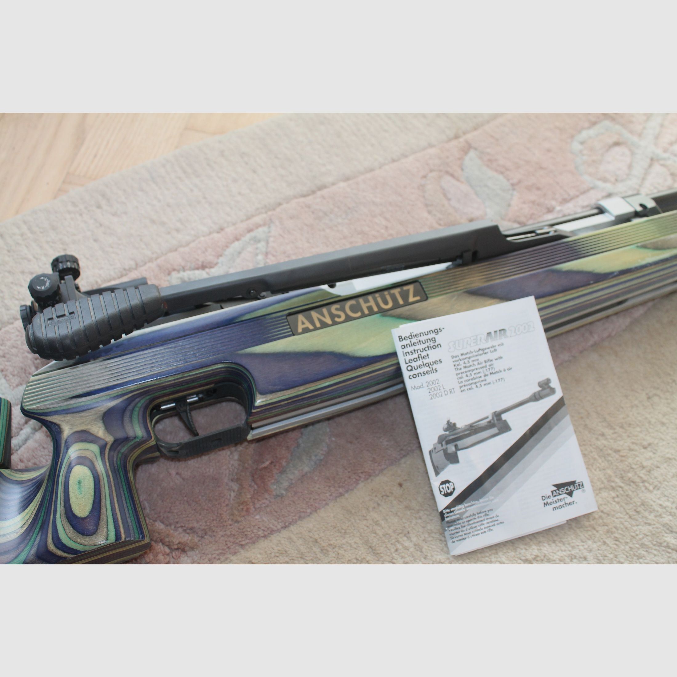Luftgewehr anschütz super air 2002