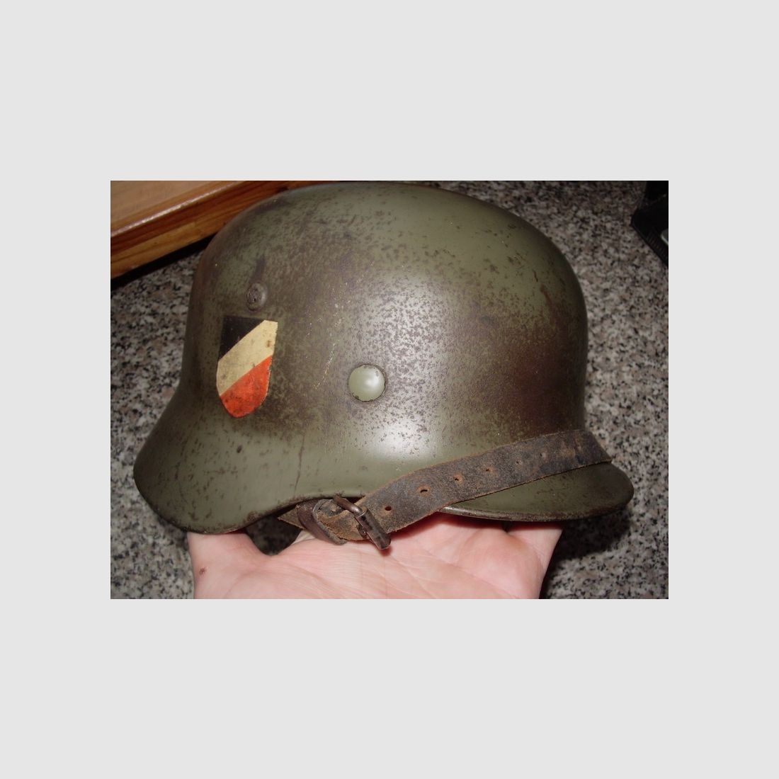 Stahlhelm M35 Kriegsmarine aus Wk2 