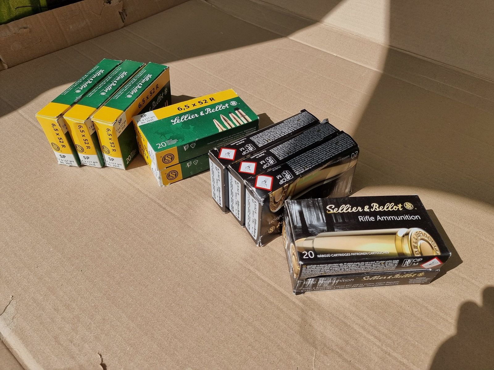 Munition S&B 6,5x52R Teilmantel - passt für 25-35 Winchester - 200 Schuss