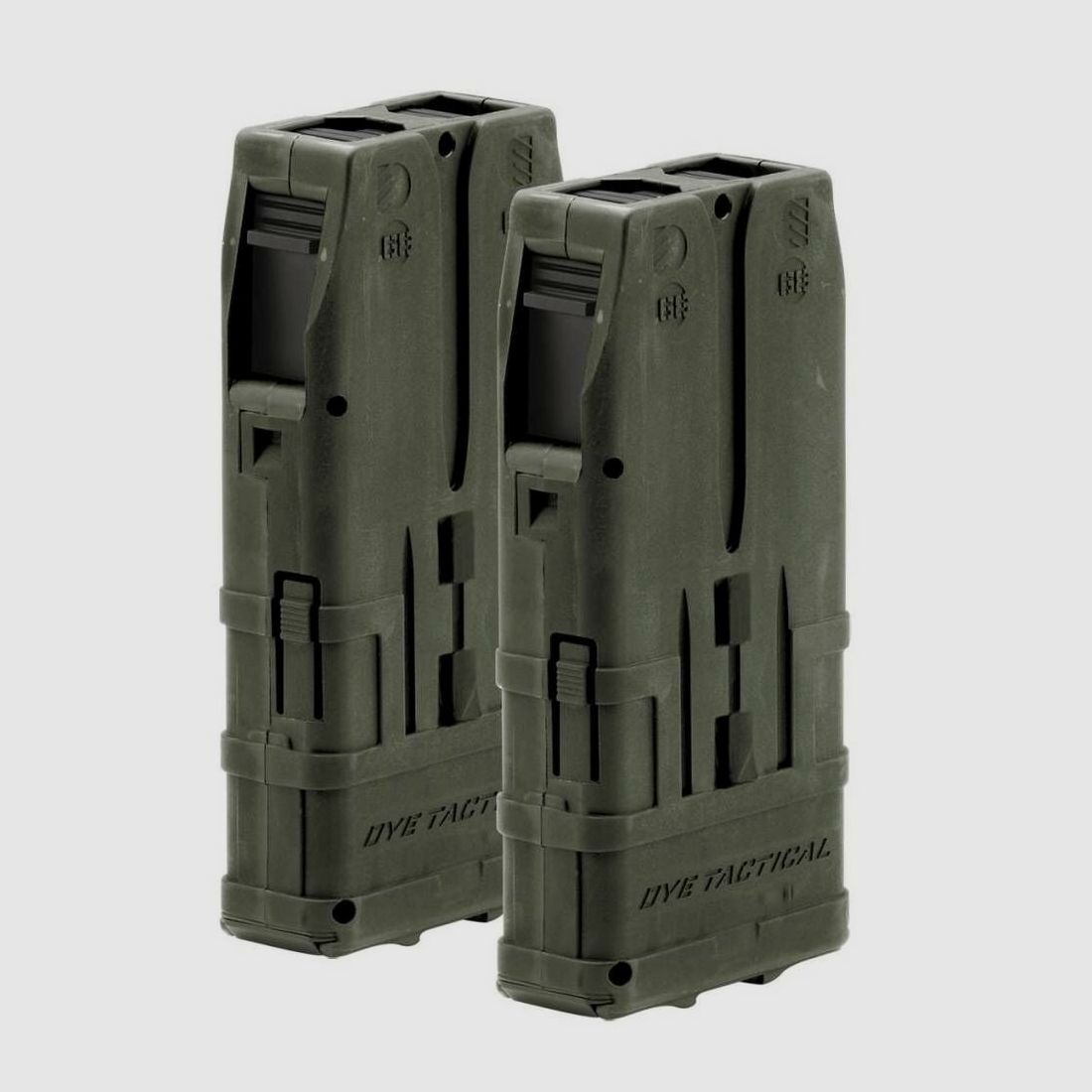 Dye Dye DAM Replacement Magazine 10-Ball .68 (2-Pack) - olive