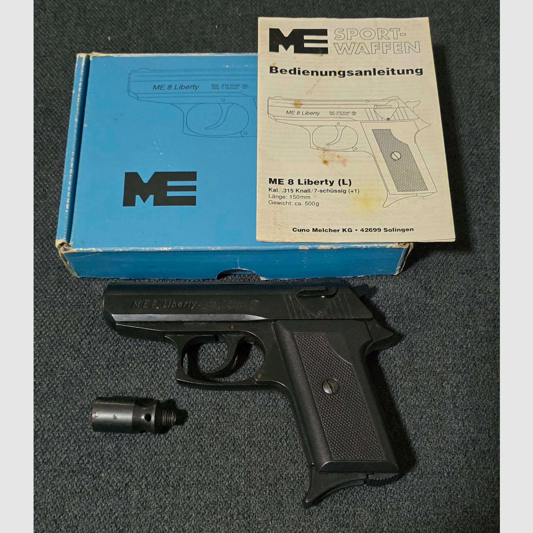 ME8 Liberty .315 Knall Schreckschuss