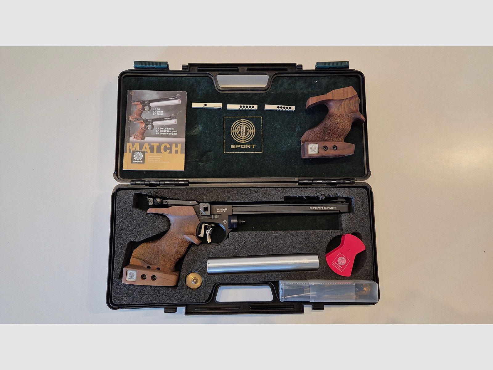 Matchluftpistole Steyr LP 50 RF