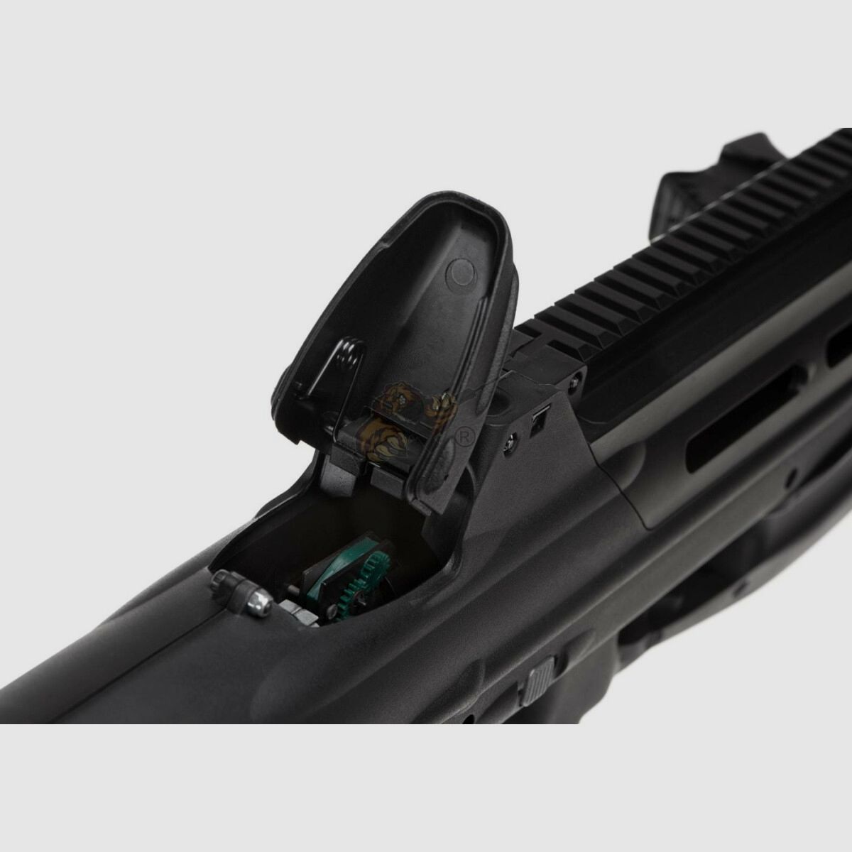 G&G FN F2000 Tactical z ETU + Mosfet FN Herstal wersja licencjonowana - w czarnym Airsoft wolnym od 18 - S-AEG