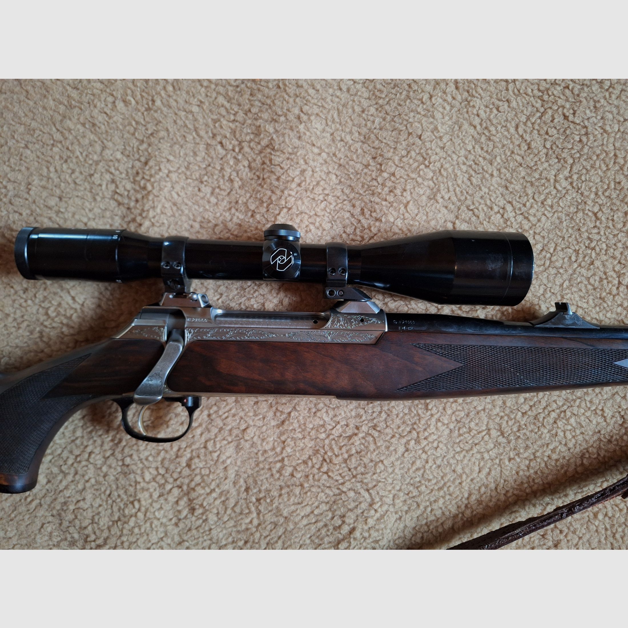 Sauer & Sohn rifle de repetición, modelo 200 S, .300 Winchester Magnum, Zeiss Diavari