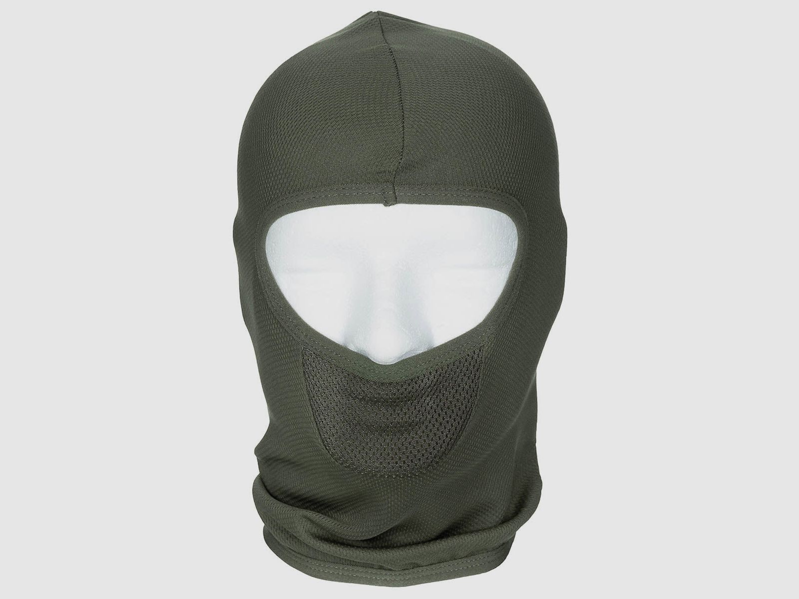 Balaclava, "Tactical", 1-Loch, oliv