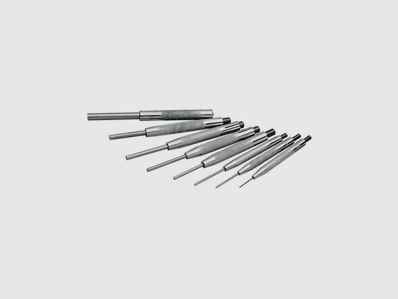Splinttreiber Durchtreiber - Satz 8 teilig 0,9 - 5,9 mm Durchschläger Splintentreiber