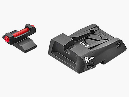 LPA Hausse noire et guidon fibre optique Beretta 92X Performance