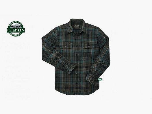 FILSON Koszula Vintage flanelowa zielona