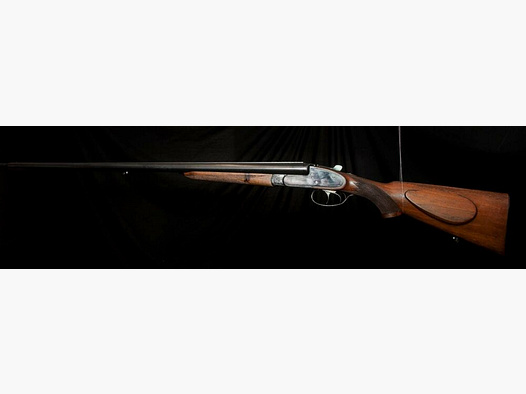 Side lock shotgun