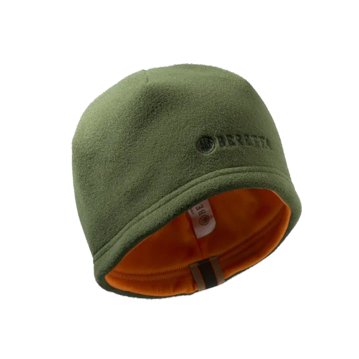 Beretta Berretto Fleece Reversibile in Verde