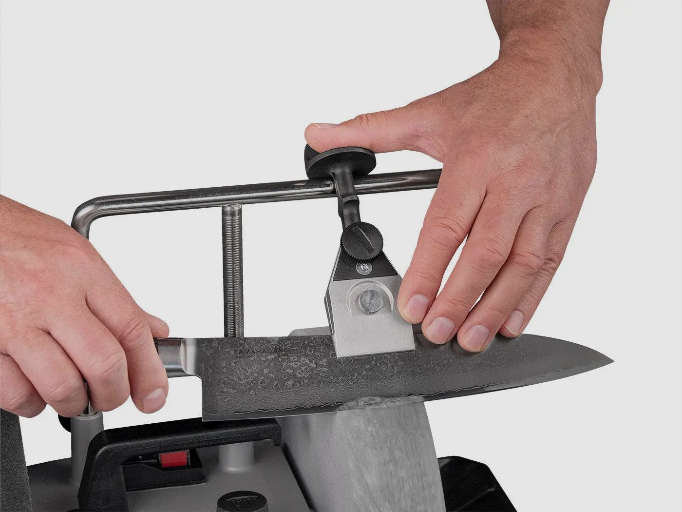 Tormek Zentrierende Vorrichtung für Messer