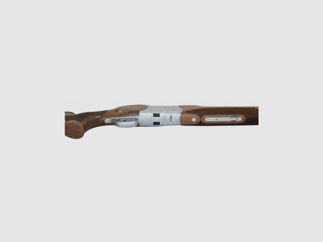 Huglu Victor Sport 76cm fusil superposé argent calibre 12/76