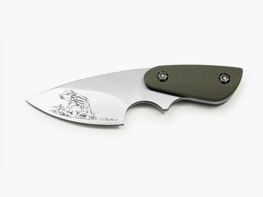 PUMA IP wild boar frischling, G10 grün, Neck-Knife