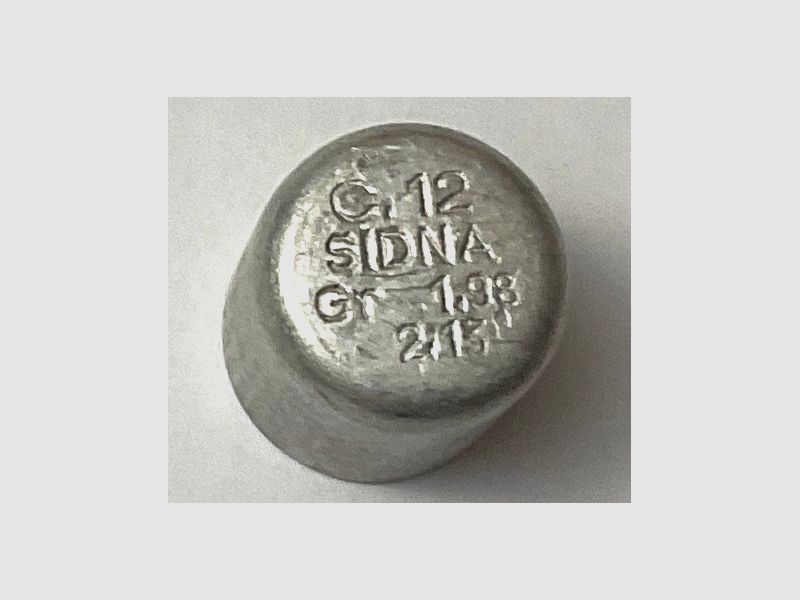N.D. – Aluminium Maatbeker Kal. 12 SIDNA