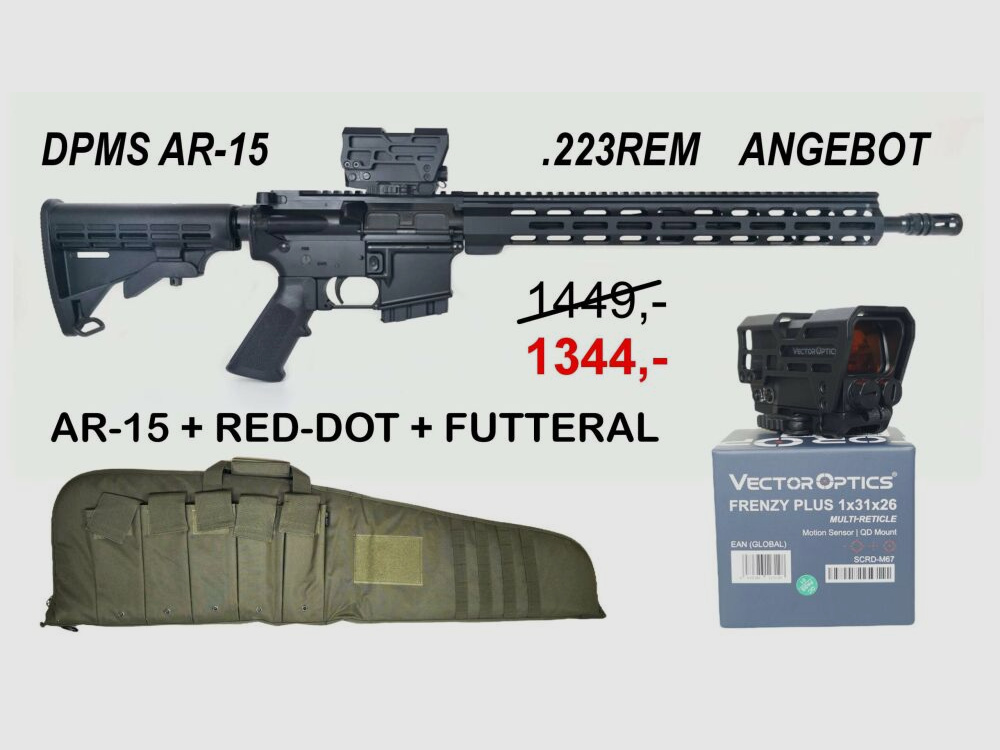 DPMS DPMS LITE 16 M-Lock AR-15 16,75 Zoll SET ANGEBOT!
