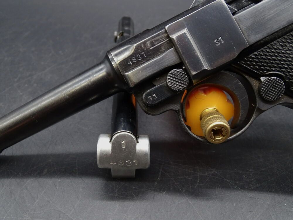 Mauser P08 byf 41 calibro 9mm Luger numero corrispondente P08 da collezione