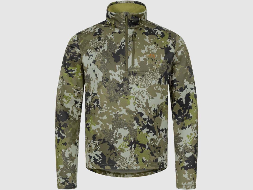 Blaser Drain Halfzip HunTec Camouflage
