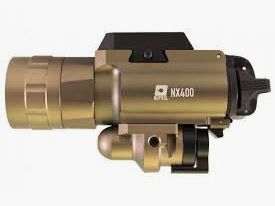 Nuprol Pro Pistol Torch& Laser NX400 Tan kleurig