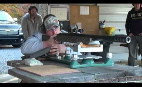 .905 CALIBER RIFLE IN ACTION