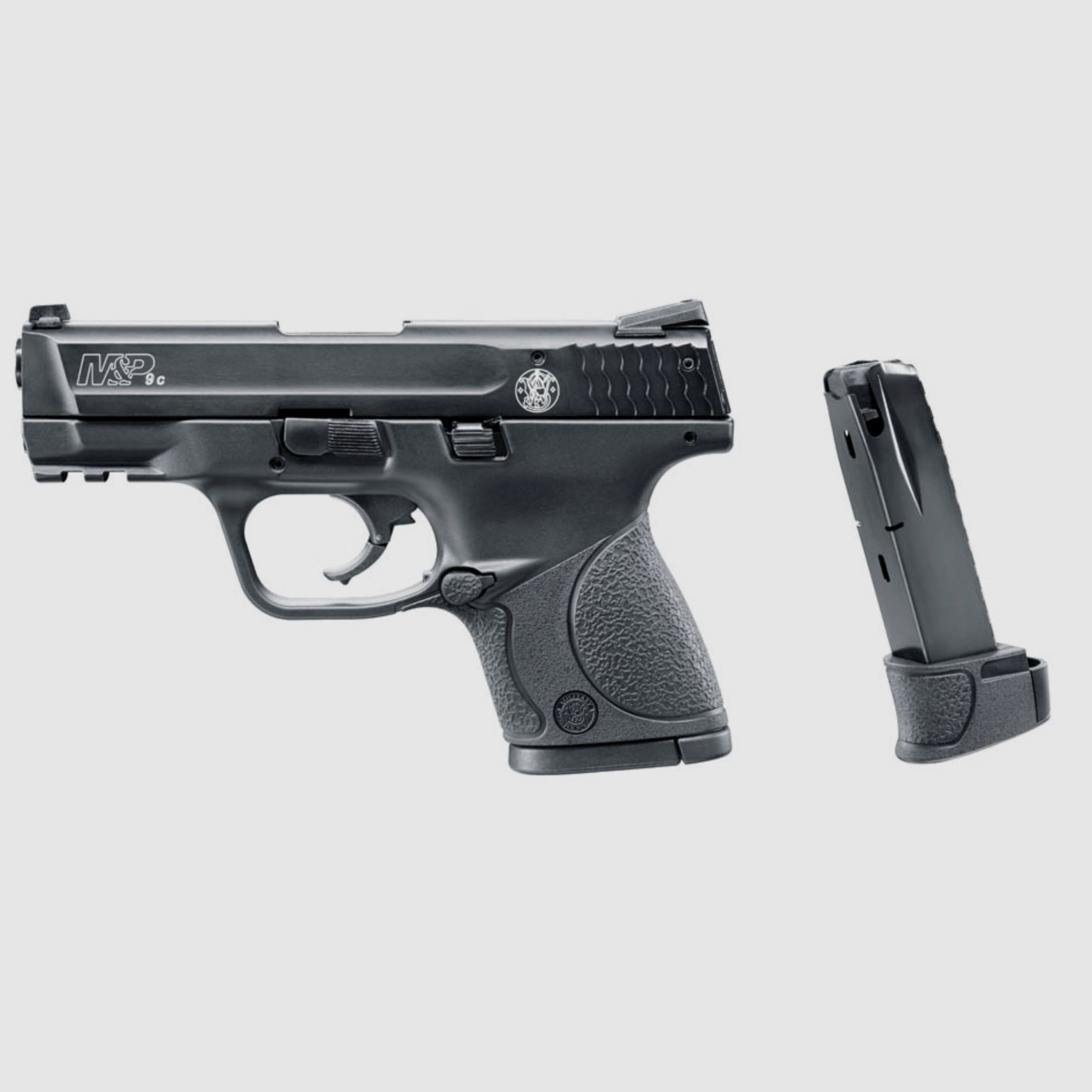 Umarex 307.02.00 Smith & Wesson M&P9c Schreckschusswaffe 9 mm P.A.K. Pyro