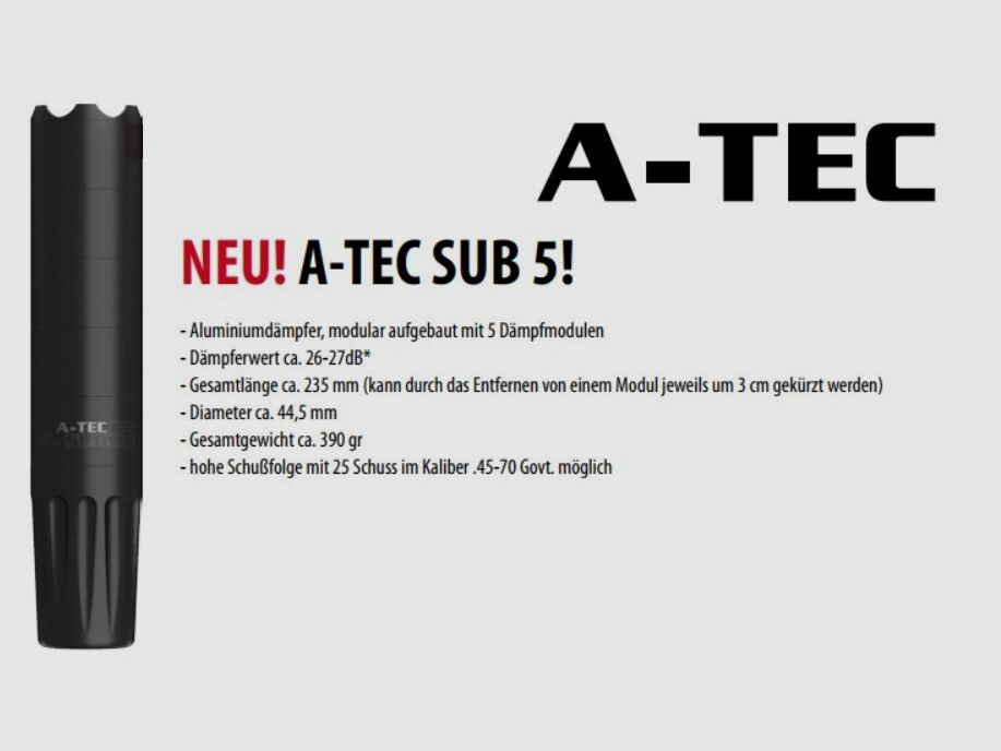 A-TEC SUB 5 FRONT .45-70/44,5mm