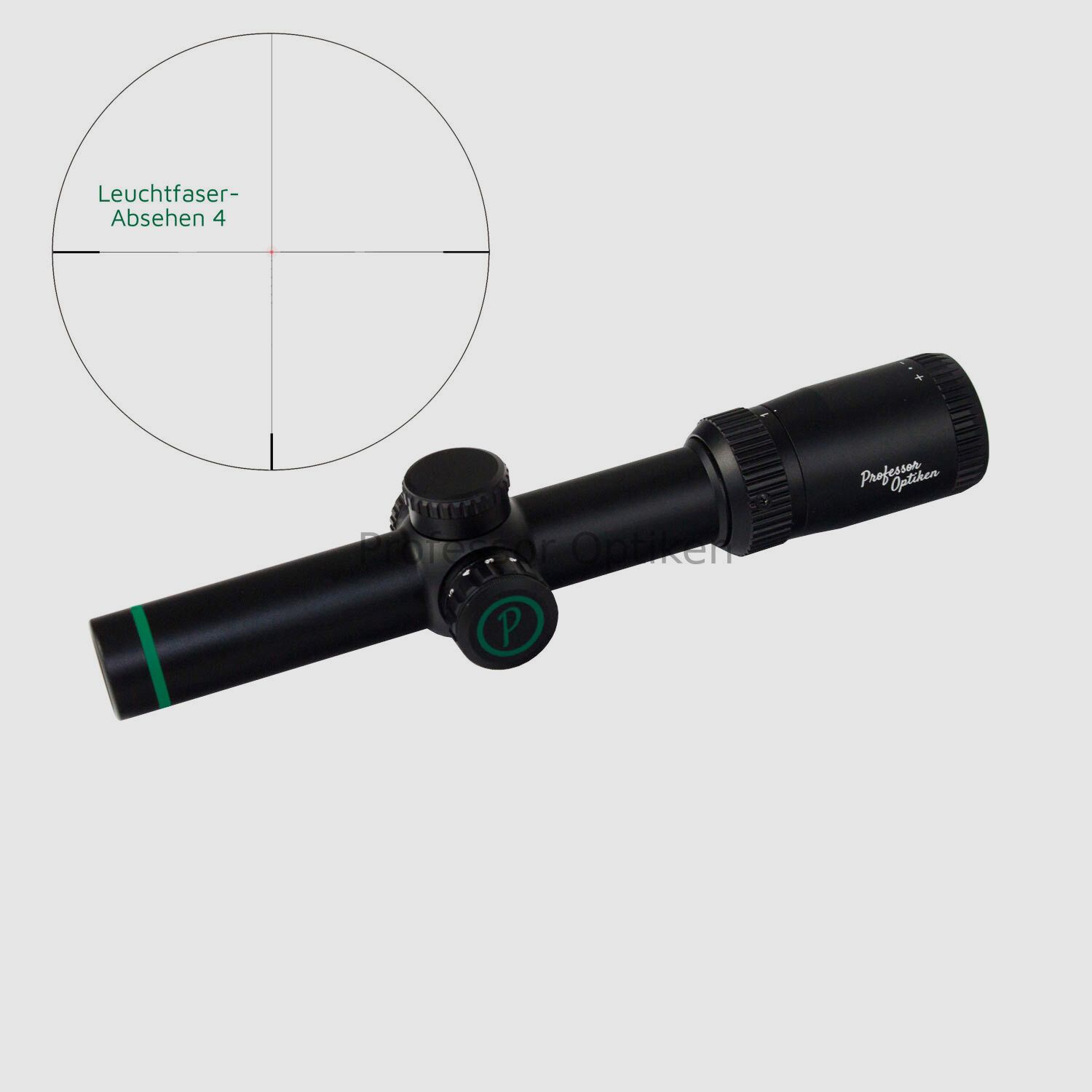 Professeur Optiken Staffelsee - 1-8x24 LD V2, Réticule à fibre lumineuse 4