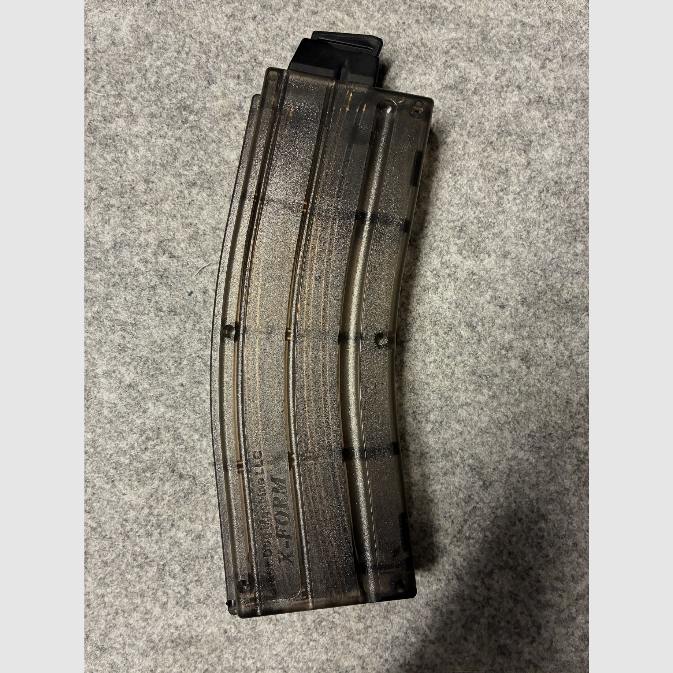 Black Dog Magazin .22lr 25 Rounds 25 colpi Randfeuer Nordic Components