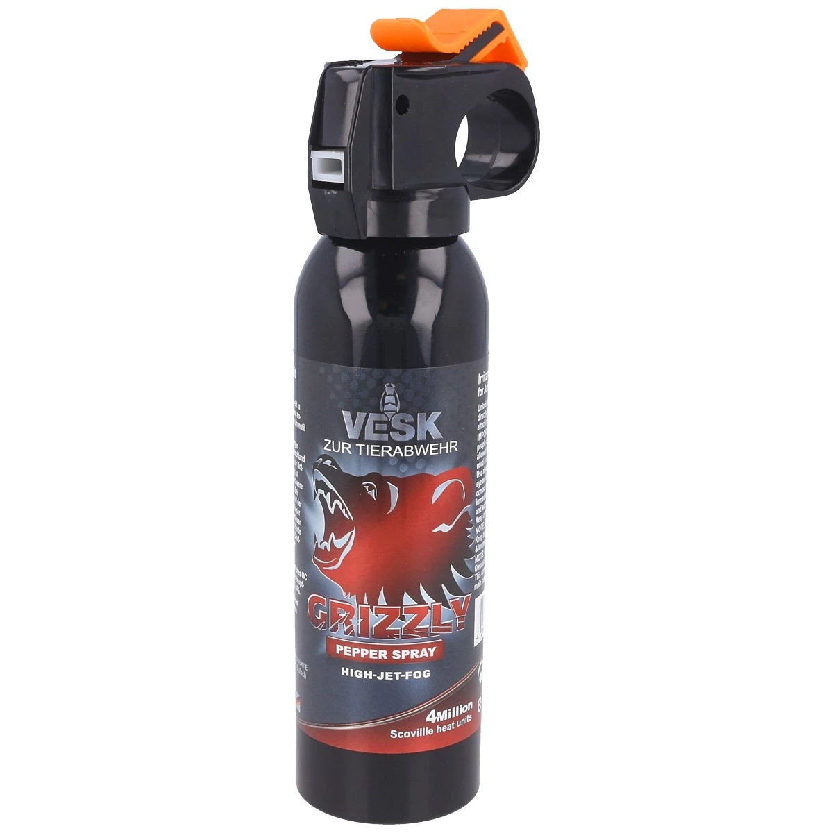 Spray de pimienta para osos KKS Vesk Grizzly Gel 4mln SHU, 20,0 % OC 200ml