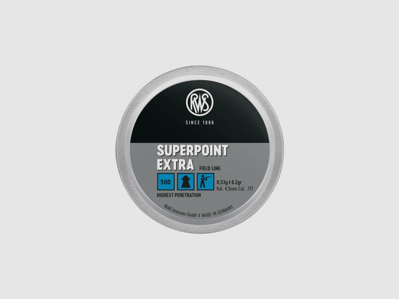 4,5 mm Diabolo RWS Superpoint extra 0,53 g VE500